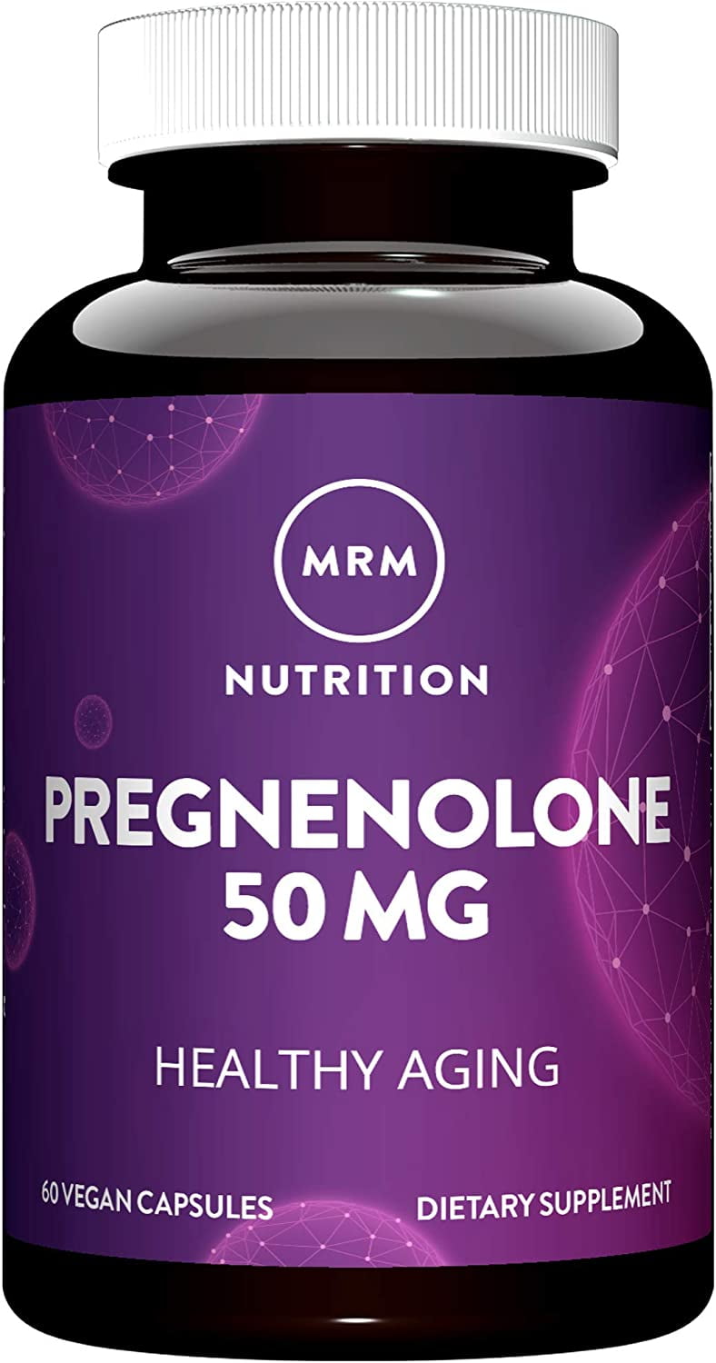 MRM Nutrition - Pregnenolone Healthy Aging Support 50 mg. - 60 Vegan Capsules