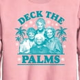 thumbnail image 2 of Golden Girls - Deck The Palms   - Toddler And Youth Crewneck Fleece Sweatshirt, 2 of 4