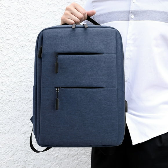 Boovnll Laptop Backpack 15.6 Inch, Business Slim Laptops Travel With USB Charging Port, College School Computer Bag Gifts For Men And Women
