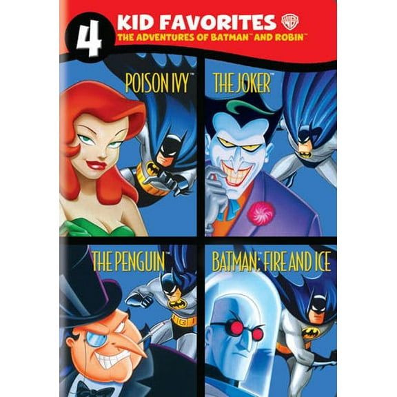4 Kid Favorites: Adventures of Batman & Robin (DVD Set) [DVD]