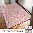 thumbnail image 3 of Pink Halloween Ghosts Door Rugs,Washable Non Slip Door Mats Indoor,Decorative Door Mats,Entry Mat Indoor for Entrance,Bedroom,Kitchen,Bathroom,20"x32", 3 of 6