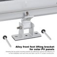 thumbnail image 3 of Soportes de aluminio Hugtrwg para Panel Solar soporte de montaje en techo plano ángulo de 15-30 grados 2 uds, 3 of 9