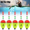 EVA Luminous Fishing Night Float Light Stick Foam Plastic Bobber Sea