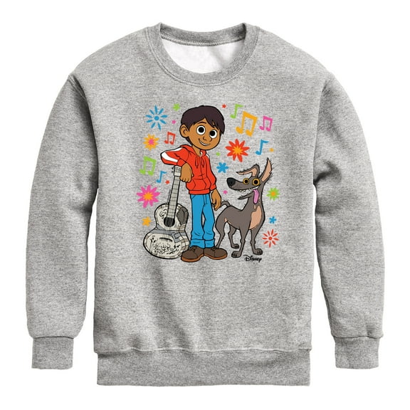 Coco - Miguel Y Dante - Toddler And Youth Crewneck Fleece Sweatshirt
