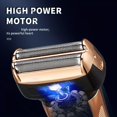 thumbnail image 5 of 3-in-1 Men's Grooming Kit - Electric Foil Shaver, Hair Clipper & Nose Trimmer, USB Rechargeable, Perfect Gift for Men, 5 of 5