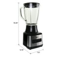 thumbnail image 7 of Total Chef 6-Speed Countertop Blender with Glass Jar, 6-cup, 500 Watts, 7 of 7