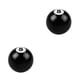 thumbnail image 1 of Riwesomey Perilla de palanca de cambios negra de 8 bolas/perilla de palanca de cambios corta para coche Universal acrílico NEGRO 8 bolas para No.01 2piezas Riwesomey CBP160149, 1 of 6