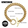 thumbnail image 4 of Nikpet Collar De Cadena Para Perro De 18 Quilates Con Eslabo, 4 of 7