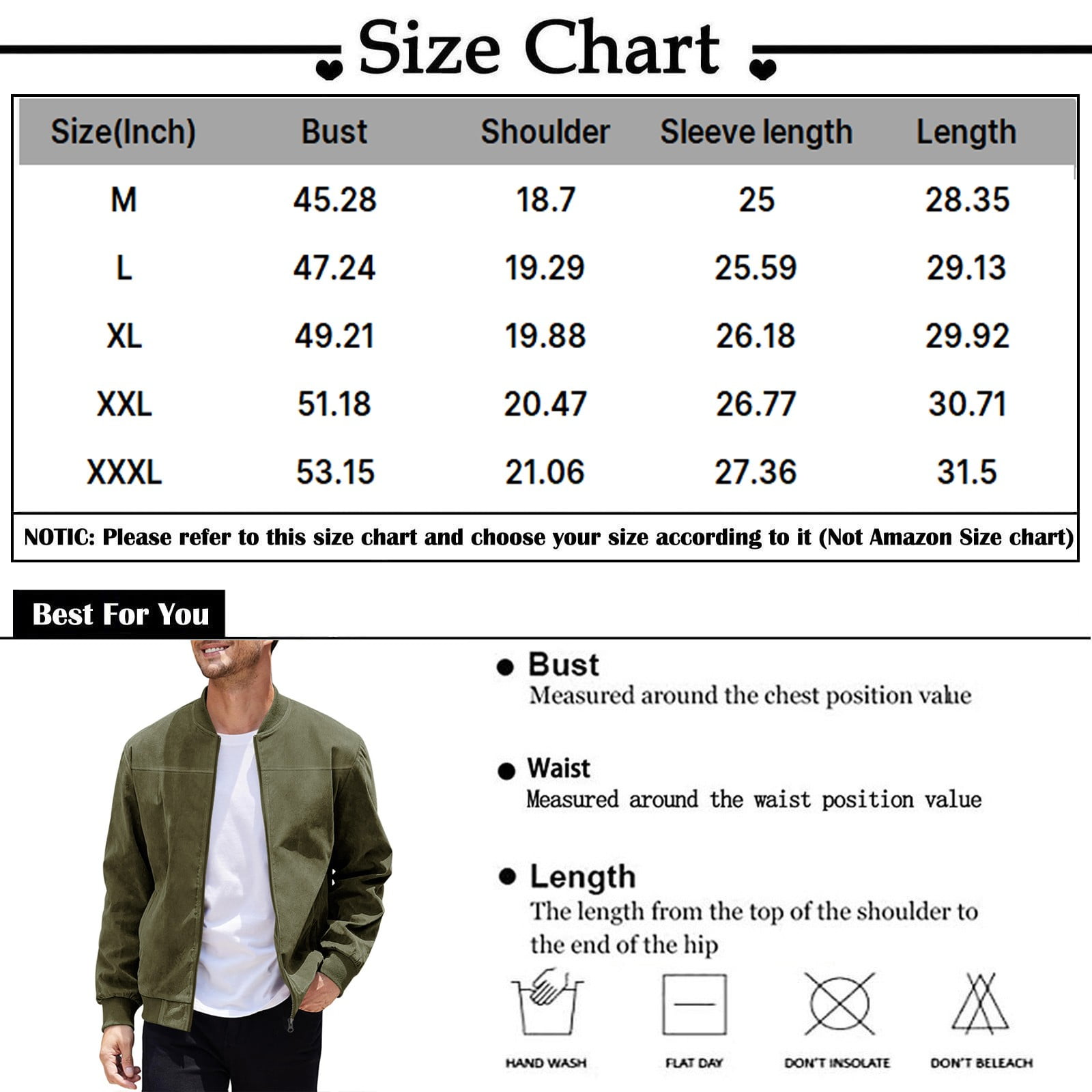 Huresd Mens Genuine Suede Bomber Jacket Leather Casual Varsity Vintage Smart Casual Brown XL