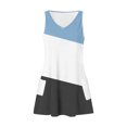 thumbnail image 3 of yillto Womens Summer Dress Sleeveless Loose Causal Tank Sundresses Swimsuit Coverups with Pockets, 3 of 5