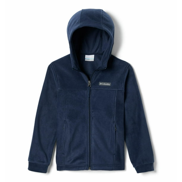 Campera Columbia Steens II para Jóvenes con Capucha de Polar Azul Marino XL
