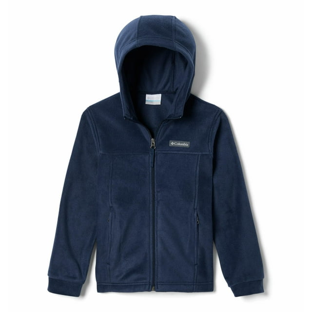 Sudadera con capucha de forro polar Coat Columbia Steens II para niños, color azul marino, talla XS