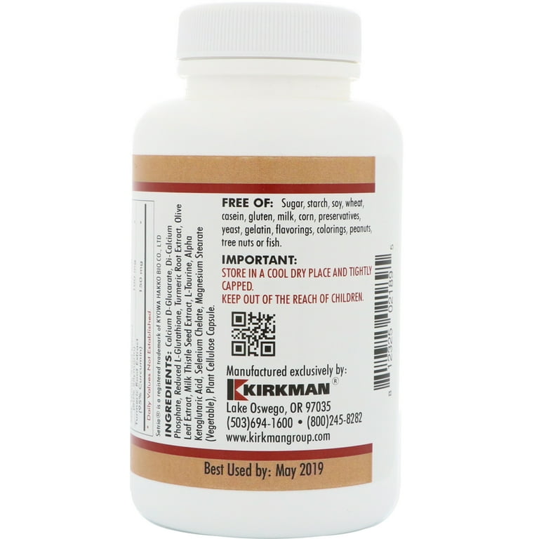 Kirkman Labs Detox-Aid Advanced Formula, 100 Capsules - Walmart.com