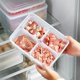 thumbnail image 4 of Caja de Conservación de Alimentos Domésticos con Compartimentos para La Nevera, Ideal para Frutas y Verduras, Cebolletas, Jengibre, Ajo y Carne., 4 of 6