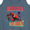 thumbnail image 3 of Disney The Incredibles - Holiday - Ready For A Super Christmas - Women's Racerback Tank Top, 3 of 5