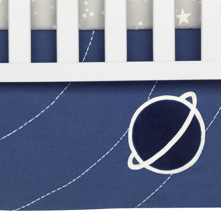 Lambs & Ivy, Crib Bedding Set, Milky Way 4-Piece, Space Galaxy
