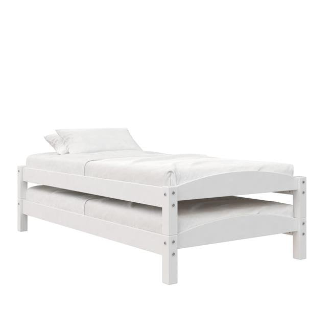 Buy Dorel Living DL7431W Opus Stackable Beds, Twin Size Frame, White