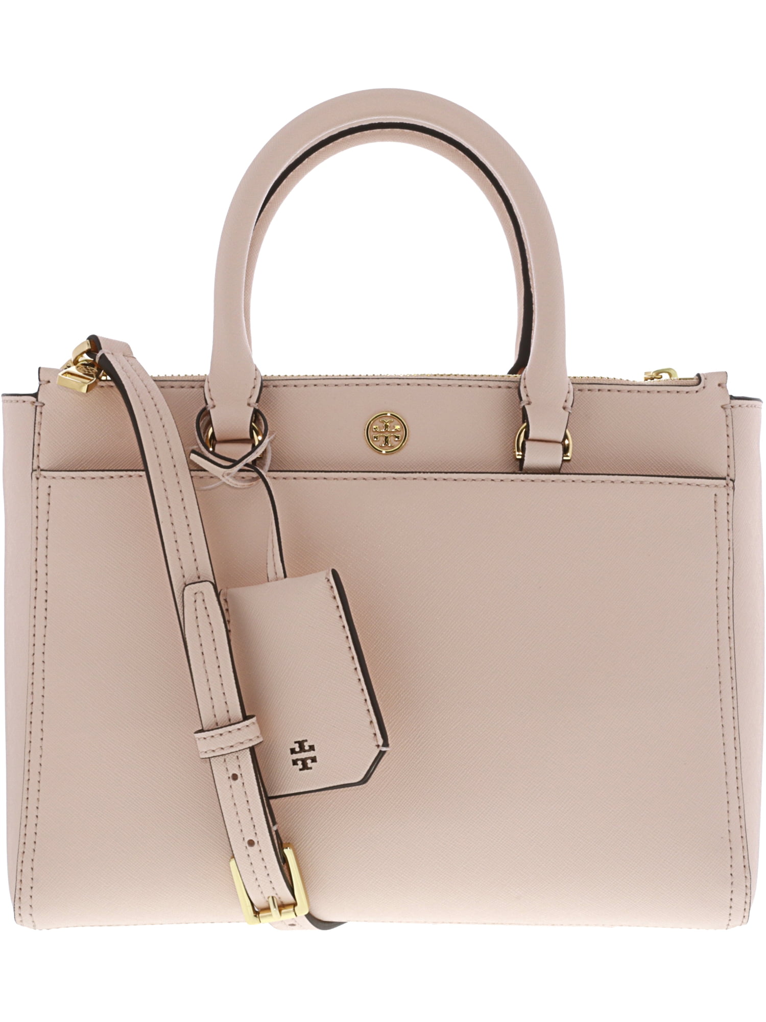 tory burch small robinson double zip tote