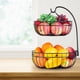 thumbnail image 4 of Canasta de almacenamiento de frutas Baoblaze 2 niveles 30x30x43cm, 4 of 8