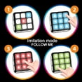 thumbnail image 3 of Puzzle Cube Game Flashing Cube with Music Handheld Electronic Memory Brain Games Educational Toys, 3 of 4
