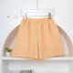 thumbnail image 3 of Pantalones cortos para mujer, con cuadros florales, cintura alta, pierna ancha, holgados, de algodón suave, informales, deportivos, de moda, para verano, 2023, 3 of 5