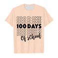 thumbnail image 3 of 100 Days Of School Shirt for Girls Loose Short Sleeve Round Neck Cute Print Back To School Gifts for Little Boys Girls 4-5 Years, 3 of 4