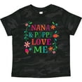 thumbnail image 3 of Inktastic Nana and Poppy Love Me Boys or Girls Toddler T-Shirt, 3 of 5