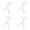 White*4, variant on Goowood Drawing Mannequin Action Figure 2PC Articulated Human Body Model Posable Sketching Reference for Artists Anatomy Study White