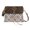 Brown Navy, variant on Women's Handwoven Upcycled Canvas Distressed Leather Shoulder Bag 17RT2107-104
