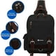thumbnail image 4 of Mochila Cruzada Bluelander Impermeable. Negro, 4 of 5
