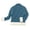 Blue, variant on Ruyang Boys Girls Fleece Lined Shirts Kids Thermal Ribbed Knitted Sweater Winter Padded Crewneck Pullover Sweatshirt