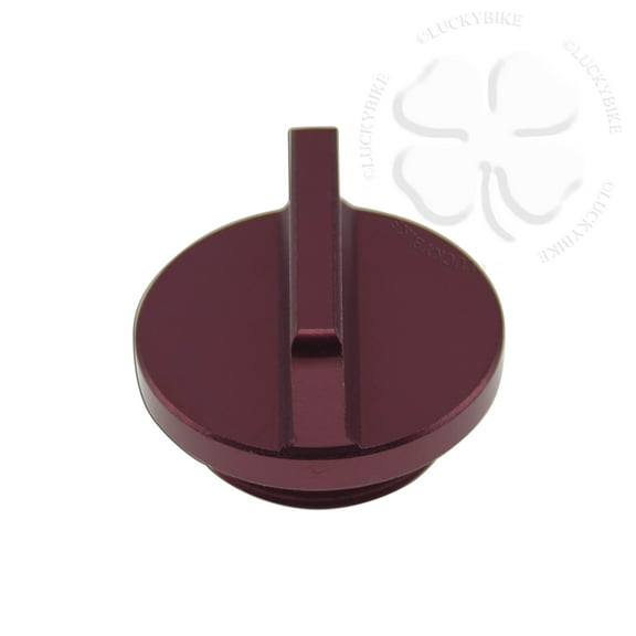 CNC Dexter Engine Oil Cap Red For Kawasaki Ninja ZX Seal CNC Aluminum Filler