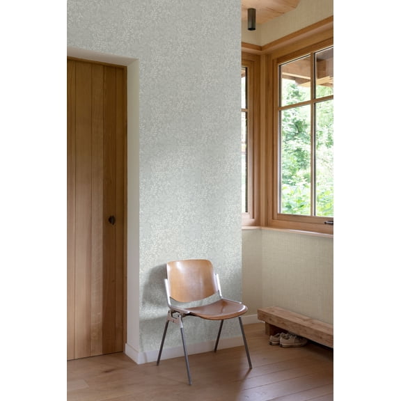 Pumice Leaf Motif Print Non Woven Non-Pasted Textured Wallpaper 57 Sq. Ft.