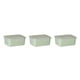 thumbnail image 5 of Injueey Contenedor de plástico de calidad alimentaria con tapa transparente: seguridad y frescura Contenedores fáciles de ubicar Verde 1 Type1 NO1, 5 of 6
