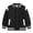 ZA-Black, variant on Hooded Jacket for Boys Full Zip Ultra Soft Sherpa Fleece Hoodie Sweatshirt for Kids School Hooded Outerwear Navy Size,6-12 Months