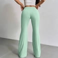 thumbnail image 5 of KPOPLK Women's Low Rise Flare Sweat Pants Drawstring Elastic Waist Bell Bottom Sweatpants with Pockets Casual Lounge Trousers,Size XXL, 5 of 7