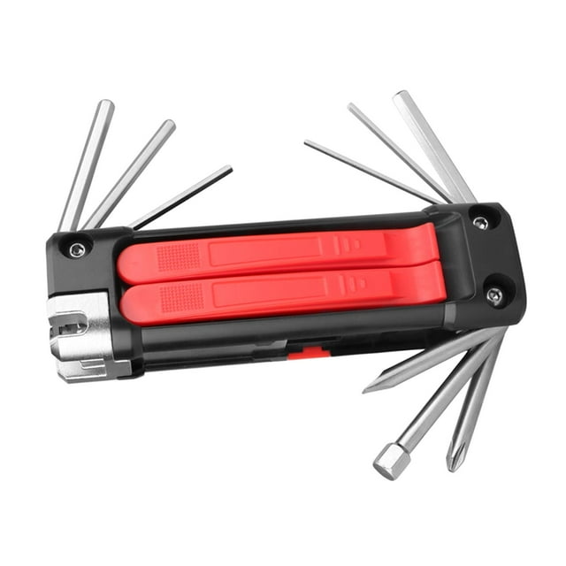 jinwen Ensemble d'Outils de Réparation Multi Vélo Clé à Rayons Entretien Tournevis Multifonction