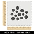 thumbnail image 2 of Polka Dots Speckle DIY Cookie Wall Craft Stencil - 9.0 Inch, 2 of 5