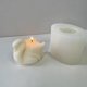 thumbnail image 5 of Molde de silicona de cisne con forma de vela 3d para hacer adornos de sala de yeso de jabón de vela Feliz Sencillez, 5 of 5