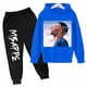 thumbnail image 2 of 2024 Ropa para niños CALIENTE Conjunto de sudadera con capucha para niños más pantalones de sudadera Conjunto de 2 piezas para niños y niñas Mbappe Avatar Estampado Bebé Niña, 2 of 5