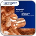thumbnail image 3 of Appli Parts AP-A078B10 7/8 in Wrot Copper Coupling fitting CxC Sweat connections for refrigeration, air conditioning and plumbing applications ACR and Type L copper pipe (10 x Bag), 3 of 7