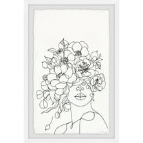 Marmont Hill Every Flower Blooms Framed Painting Print