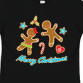 thumbnail image 4 of Inktastic Merry Christmas with Gingerbread Cookies Boys or Girls Toddler T-Shirt, 4 of 5
