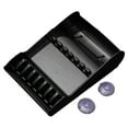 thumbnail image 2 of TISHITA Hairdresser Scissors Rack Wall Mount Accessory Sturdy Stylist Tool Organizer Black, 2 of 8