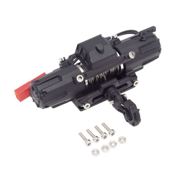 SUTENGDA Control RC Crawler Metal Winch For 1 10 Scale For SCX10 III For AXI03007 90046 Remote Receiver