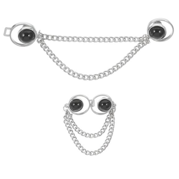 TUWAFE 2Pcs Pant Waist Tighteners Adjustable Size Zinc Alloy Clothing Accessories for Men and Women