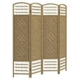 thumbnail image 1 of HOMCOM 5.6ft Folding Room Divider, Freestanding Privacy Screen for Bedroom, 1 of 10