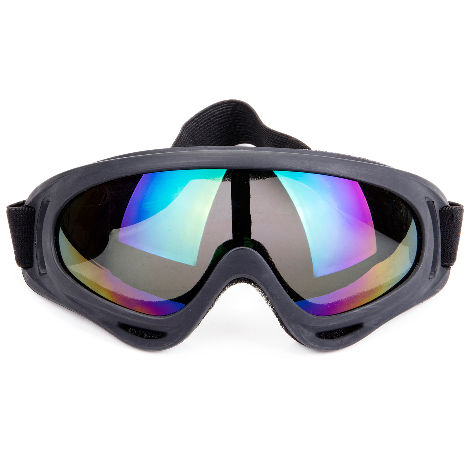 FOCUSSEXY Black and Multi-Color Snowboarding and Skiing Sport Goggles - image 2 of 8