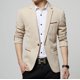 thumbnail image 5 of Traje pequeño de primavera y otoño para hombre, estilo coreano, traje ajustado, versión para hombre, chaqueta de traje de talla grande para jóvenes, 5 of 5