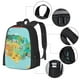 thumbnail image 2 of Easygdp USA Tourist Map Mochila de Gran Capacidad Minimalista Ideal para Escuela, Viajes y Uso Diario, 2 of 6